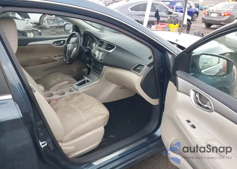 2015 Nissan Sentra Sv из США, поврежденный, VIN 3N1AB7AP9FY377463